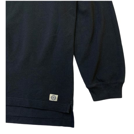 90-00's BANANA REPUBLIC COTTON L/S POLO SHIRT size XL