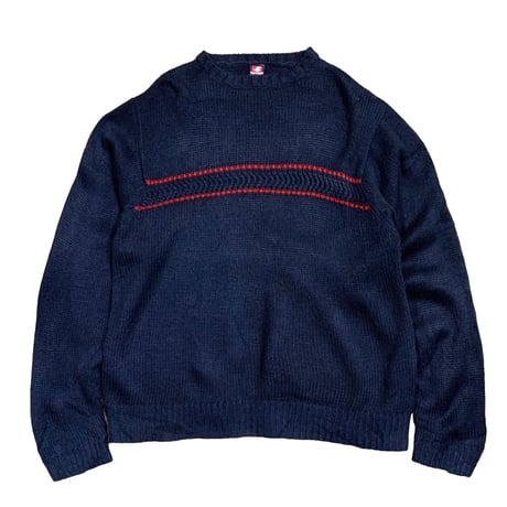 LINE ACRYLIC KNIT size XL