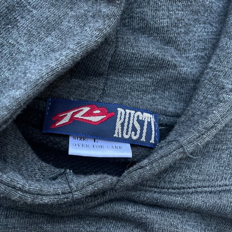 RUSTY Hoodie Size-L 2000’s~