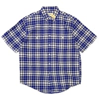 Dead Stock 90's〜 Eddie Bauer Check B.D Shirt size L〜XL程