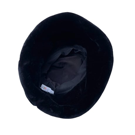 BETMAR NewYork FurHat Black or Leopard MADE IN USA