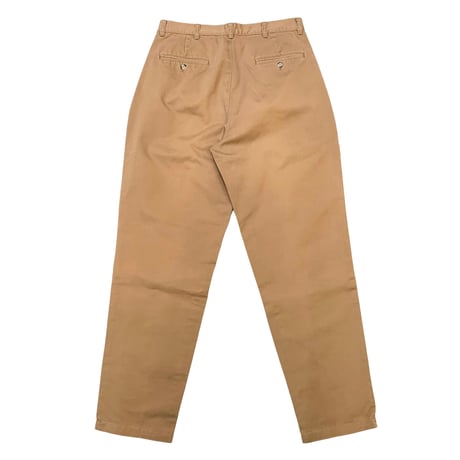 90's L.L.Bean 2Tuck Chino Pants size 32inch程