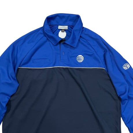 AT&T🌐 L/s Polo Shirt Size-XL