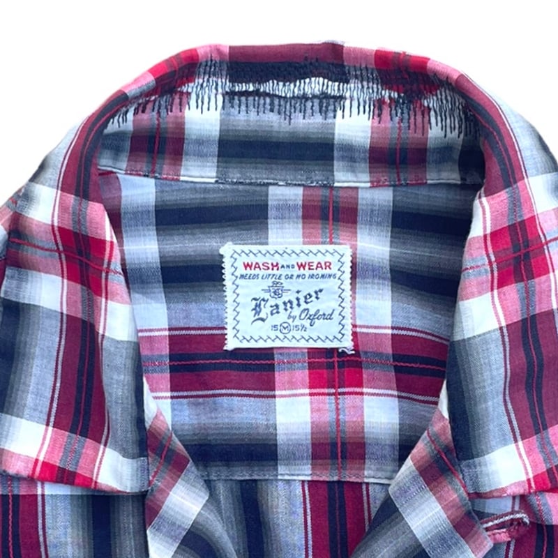 Lanier by oxford Open collar Cotton Shirt Size- Lanier by oxford Open collar Cotton Shirt Size-