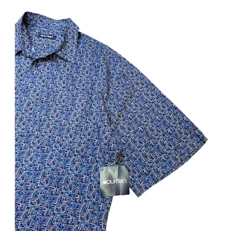 NEW PURITAN RAYON SHIRT size L〜XL