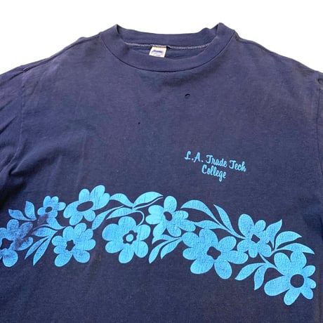 70-80's L.A.Trade Tech College T-shirt size XL