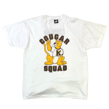 COUGAR SQUAD T-SHIRT MADE IN USA🇺🇸 size L程