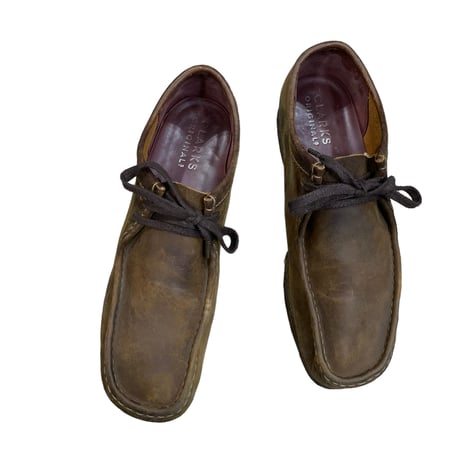 Clark’s “Oiled Leather” Wallaby Size-10-1/2 28.5cm