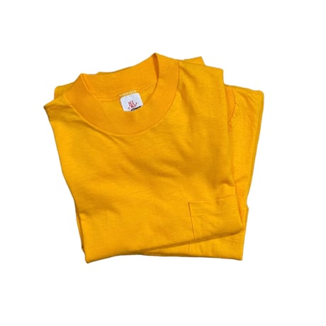 HI-CRU by STEDMAN Pocket Tee Dead Stock 70s~80s Size-M