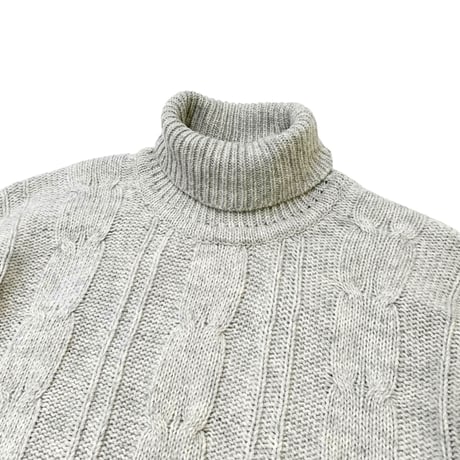 GAP TURTLE NECK CABLE KNIT size XL・MINT CONDITION