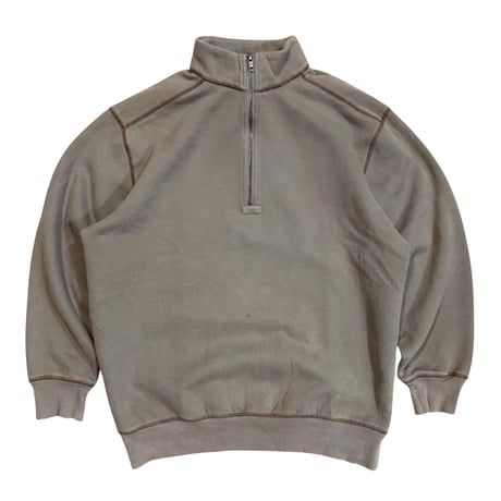 HALF ZIP SWEAT PULLOVER size L