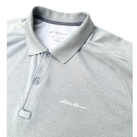 Eddie Bauer Raglan Sleeve Polo Shirt (Polyester) size M
