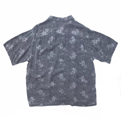 Caribbean🌴 SILK × RAYON Shirts Size-XL