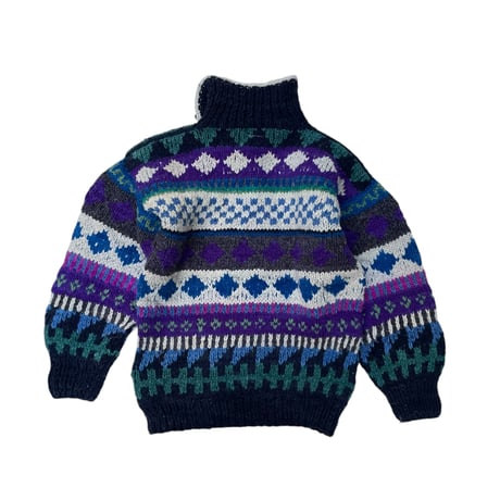 Otavalo Wool Knit Size-L MADE IN ECUADOR
