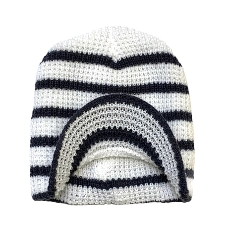 BORDER BRIM BEANIE