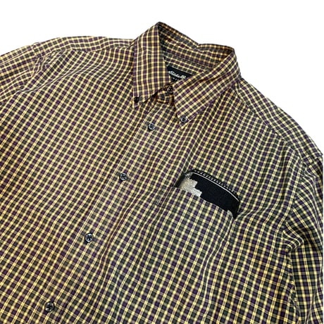 90-00's Eddie Bauer L/S Check Shirt size M