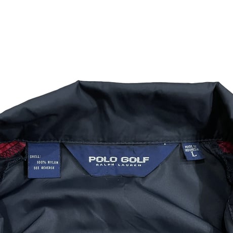 POLO GOLF NYLON Pullover Jkt Size-L Packable