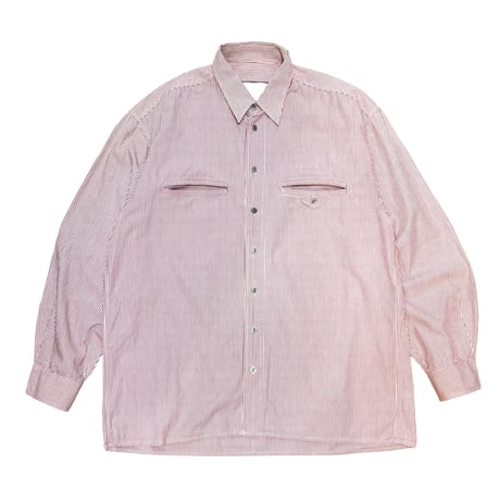 Red Stripe L/S Shirt size XL程度
