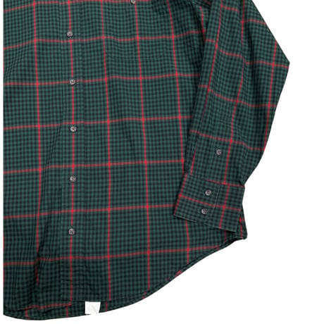90's BURBERRYS L/S CHECK SHIRT MADE IN USA size M