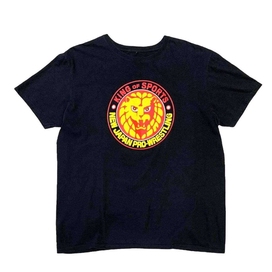 【サイン入り】ALL  JAPAN  PRO.  WRESTLING  Tシャツ All Japan Pro Wrestling T Shirt 679 Retro White Unisex