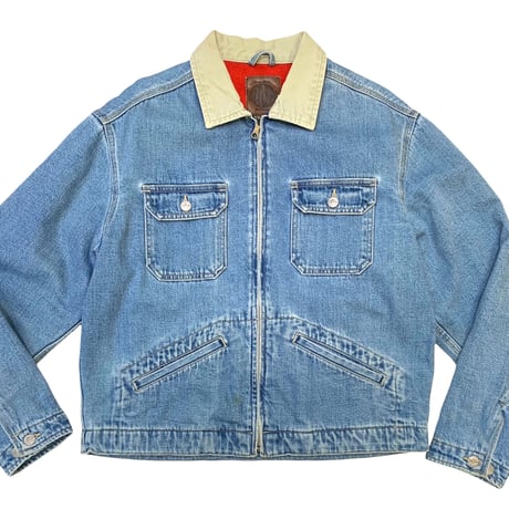 GAP BLUE JEANS  FLEECE LINER DENIM JACKET size M程