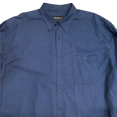 00's Eddie Bauer Cotton Check Shirt size XL