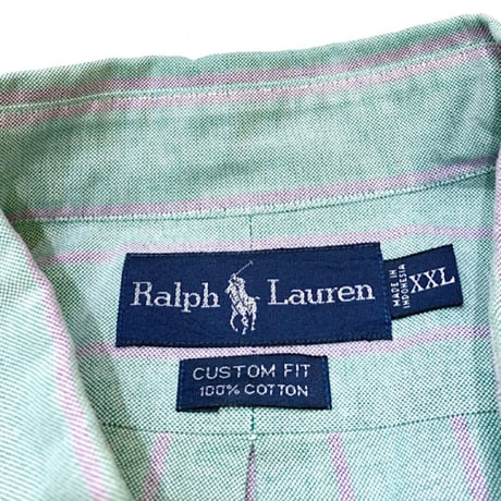Ralph Lauren Stripe B.D Shirt size XXL