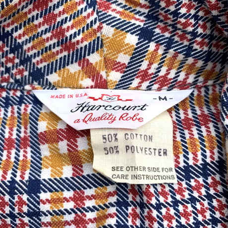 Vintage Harcourt Print Nel Gown (Dead Stock)