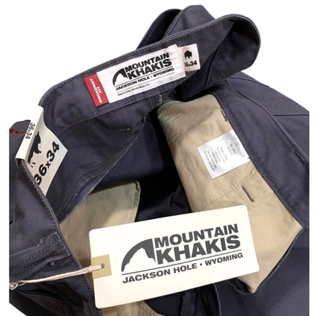 NEW MOUNTAIN KHAKIS DOUBLE KNEE WORK PANTS size 36×34