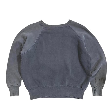60's IOWA BLACK FADED SWEAT size M〜L程