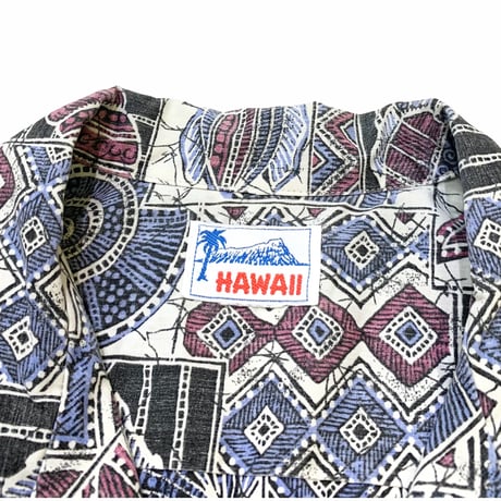 COTTON ALOHA SHIRT size L〜XL程
