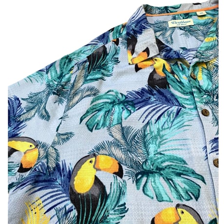 BIG SIZE・SILK ALOHA SHIRT size 3XB