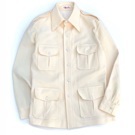 NEEK SAFARI TYPE SHIRT JACKET size M程