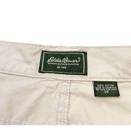 Eddie Bauer Cotton Cargo Shorts size 35inch