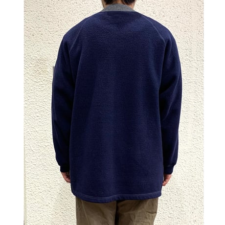 Raglan Sleeve Fleece Sweater size L〜XL程