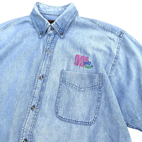 99¢only STORES DENIM S/S SHIRT size M