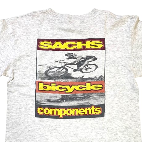90's SACHS bicycle T-shirt Made in usa size M