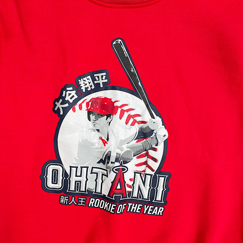 Shohei Ohtani “Rookie of the Year” Sweater Siz