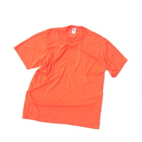 Poket 無地T-shirt Size-L MADE IN USA  COTTON 50% POLYESTER 50%