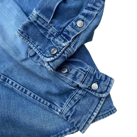 ST JOHN’S BAY Denim Shirt Jkt Size-3XL 80s.90s