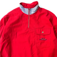 EDDIE BAUER COTTON HALF ZIP SHIRT size L
