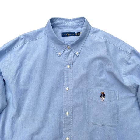 Polo Ralph Lauren Bear B.D Shirt “BIG” Size-XXL