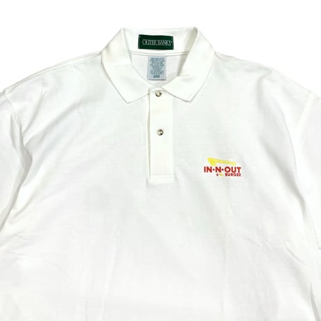 MINT CONDITION IN-N-OUT BURGER S/S POLO SHIRT size L