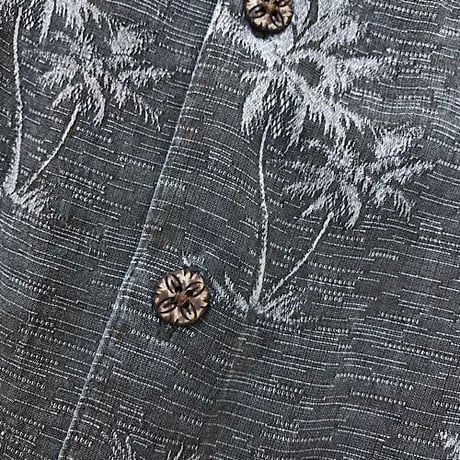 Caribbean🌴 SILK × RAYON Shirts Size-XL