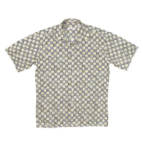 BURMA BIBAS  100%COTTON BOX Shirt Size-M