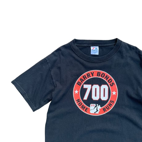 BARRY BONDS 700 HOME RUNS Tee  Size-M 2004’