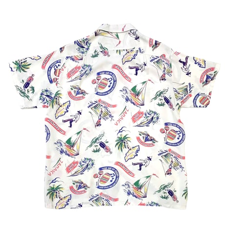 Vintage Jamaica Rayon Shirt size M