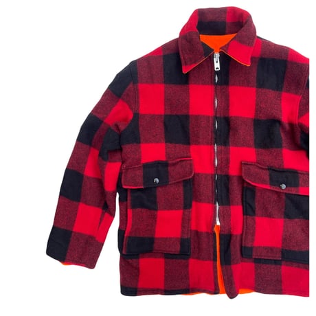 Woolrich Reversible Jkt  Size-L ~80s MADE IN USA