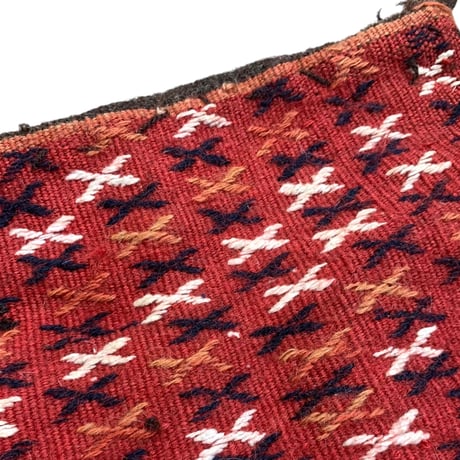 RUG FABRIC SHOULDER BAG