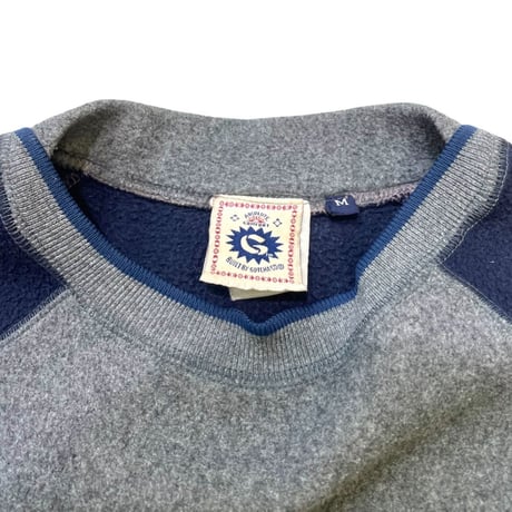 Raglan Sleeve Fleece Sweater size L〜XL程